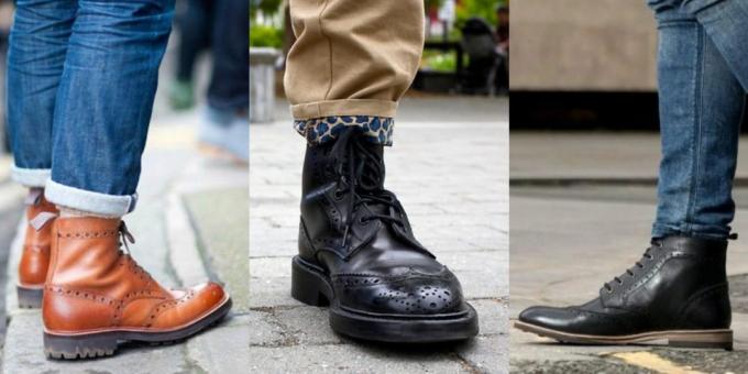 Madingi batai, brogues už rudenį ir žiemą 2019/2020