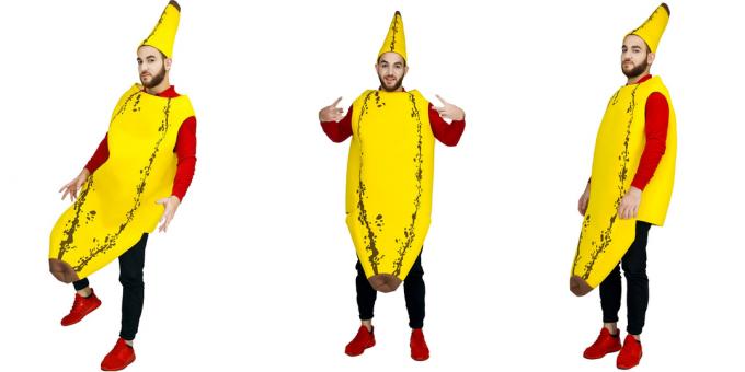 Kostiumai Helovinas: bananų
