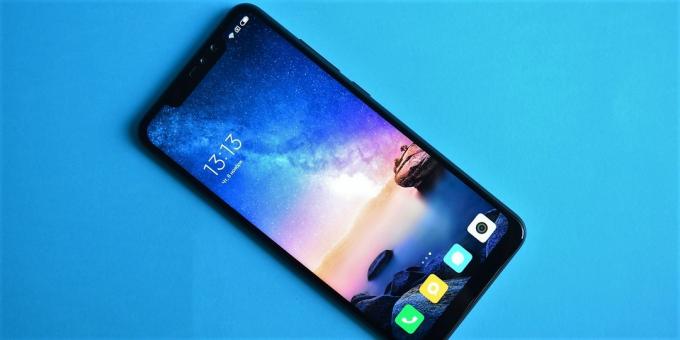 Apžvalga Xiaomi "Redmi Pastaba 6 Pro": Dizainas