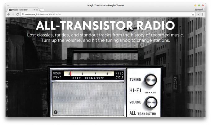 Magictransistor.com - šiuolaikinė muzika