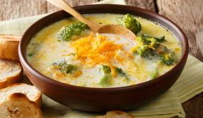 Sūrio brokolių sriuba