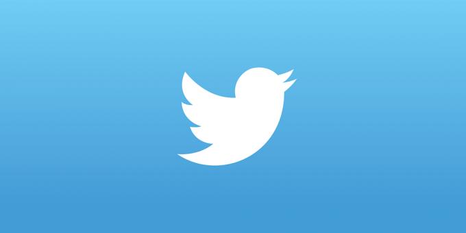 "Twitter" logotipas