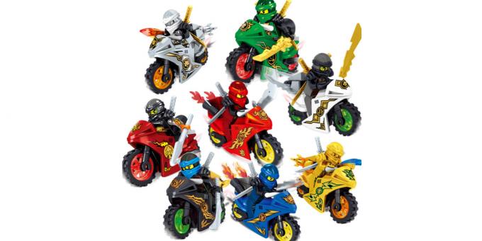 ką duoti savo vaikui: Skaičiai Ninja Motociklai