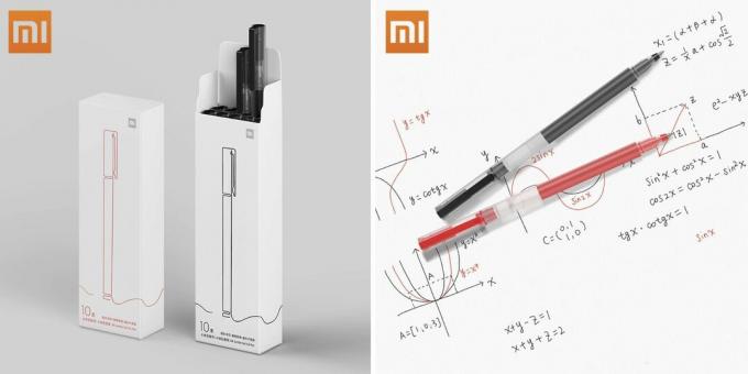 Ką nusipirkti mokyklai: „Xiaomi“ gelio rašiklių rinkinys