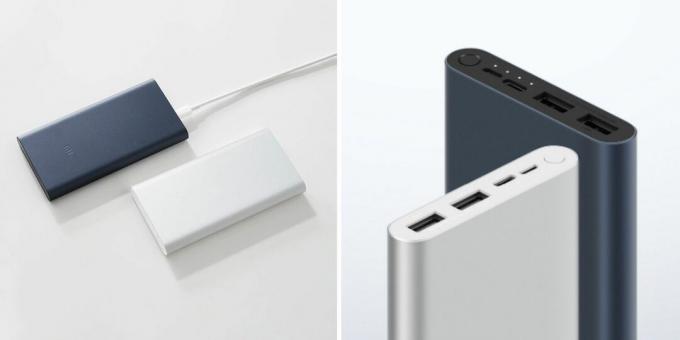 „Powerbank“ su keturiomis „Xiaomi“ jungtimis