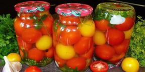 5 skanus marinuotų pomidorų