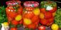 5 skanus marinuotų pomidorų