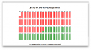 Paskutinis Sekmadienis - labiausiai motyvuoti "Chrome" plėtinį