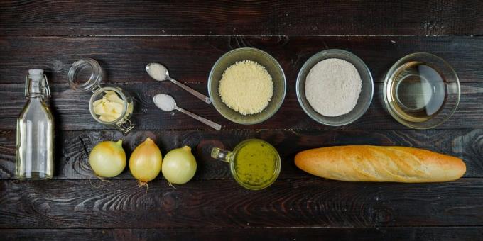 Kaip pasiruošti Prancūziška svogūnų sriuba: Ingredientai