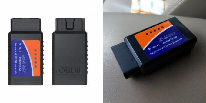 automobilių produktai, skirti „Aliexpress“: OBD2 skaitytuvas