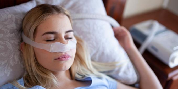CPAP miego apnėjai gydyti