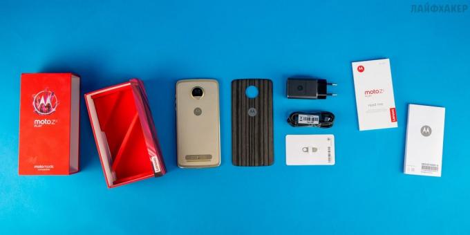 Moto Z2 Play: Įranga