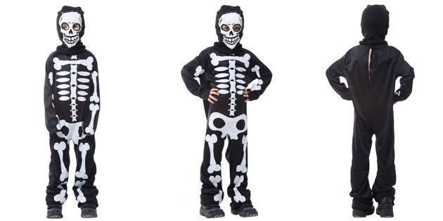skeletas kostiumas Helovinas