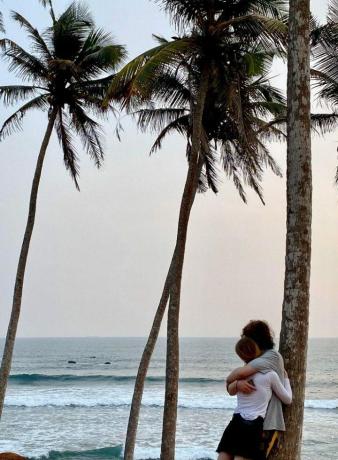 Koronavirusas Šri Lankoje: apleistas paplūdimys