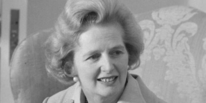 rytą ritualas: Margaret Thatcher
