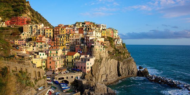 Italijos miestus: Cinque Terre