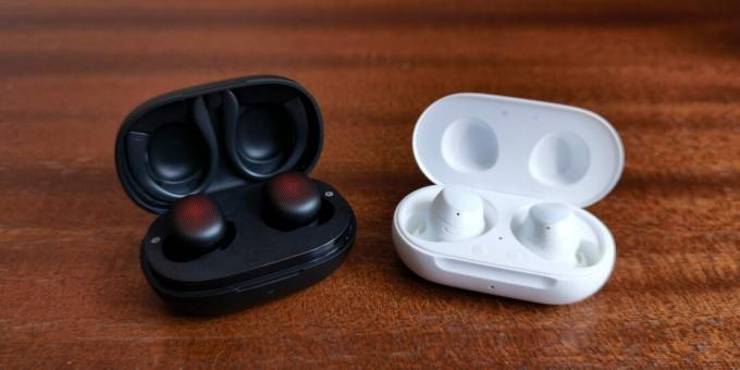 Palyginkite „Amazfit PowerBuds“ ir „Samsung Galaxy Buds +“