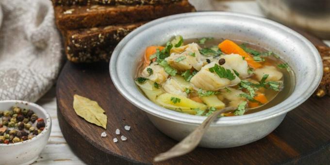 Paprasta žuvies sriuba su daržovėmis lėtoje viryklėje