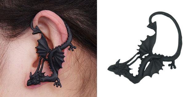 Rankogalių ausies drakonas forma