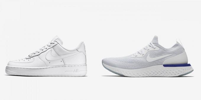 Nauji batai: Nike Air Force 1, o "Nike" Epas reaguoti