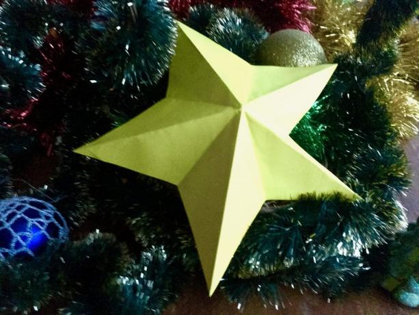 Kalėdų origami