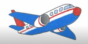 Kaip nupiešti lėktuvą: 21 paprastas būdas
