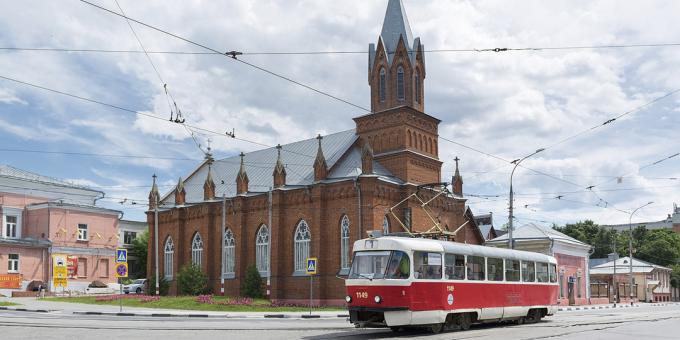 Ką pamatyti Uljanovske: Šv. Marijos evangelikų liuteronų bažnyčia
