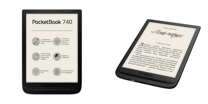 Geros elektroninės knygos: „PocketBook 740“