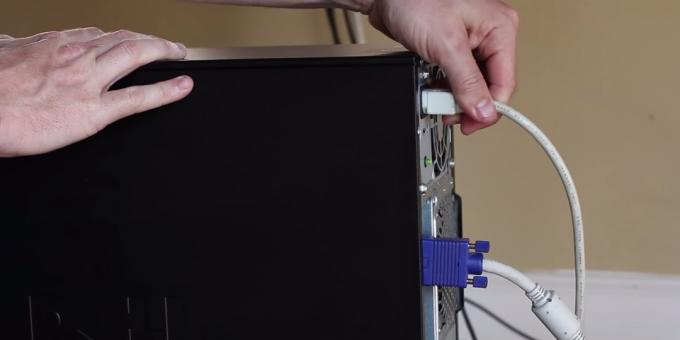 Kaip prijungti SSD prie stalinio kompiuterio: išjunkite ir atjunkite laidus