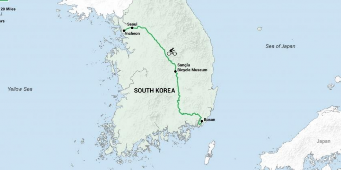 Vietos Pietų Korėja: keliauti į šalį iš šiaurės į pietus, galite kelionė Zelenski ciklas Pasaulio