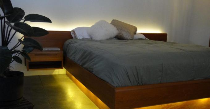 Mažas miegamasis: neįprastos lovos