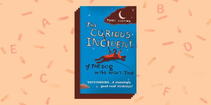Knygos anglų kalba: «Keistas incidentas ir naktį Dog", Haddon Mark