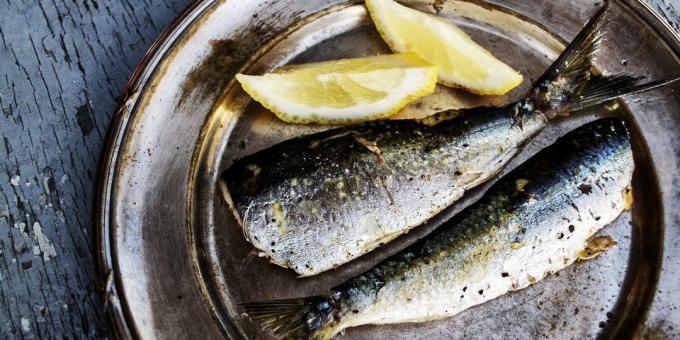 produktai bendrą sveikatą: riebi žuvis