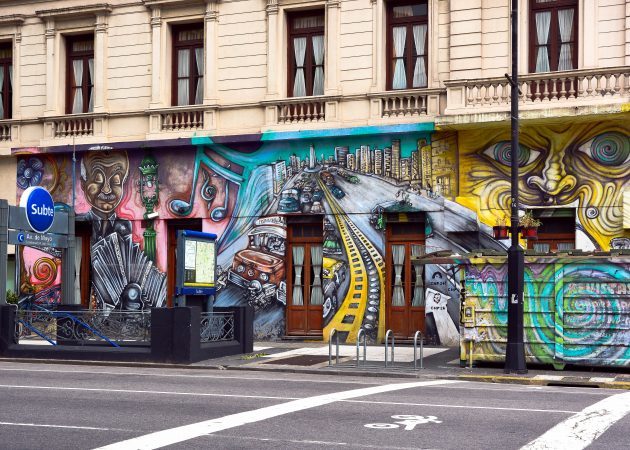 apsilankymas Argentinoje: Graffiti