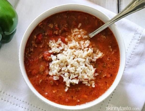 Pomidorų sriuba su jautiena