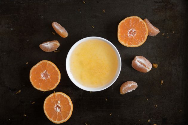Mandarinų bandelės: pasigaminkite sirupą