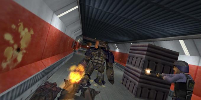 Seni žaidimai ant PC: Shootout Half-Life