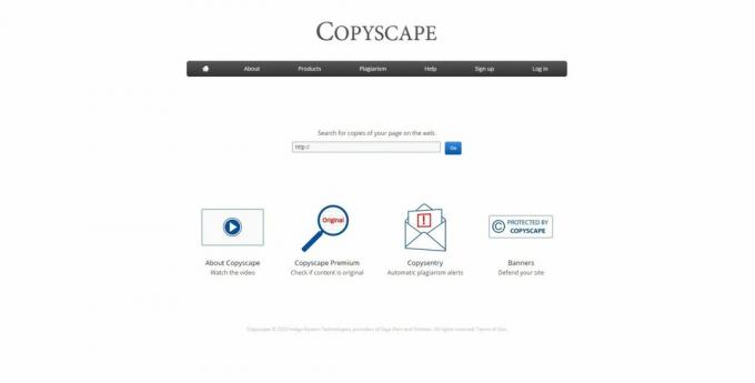 Patikrinkite teksto unikalumą internete: „Copyscape“