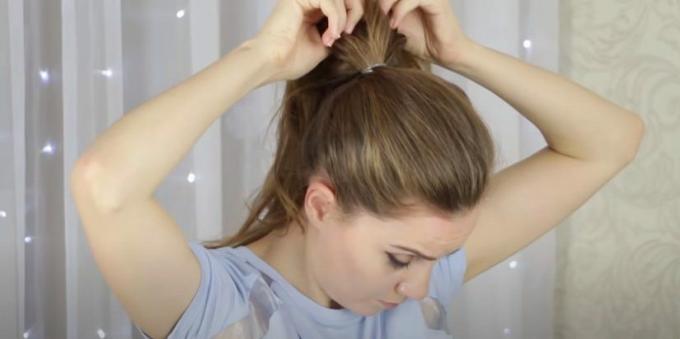 Moteriškos apvalaus veido šukuosenos: pritvirtinkite plaukus