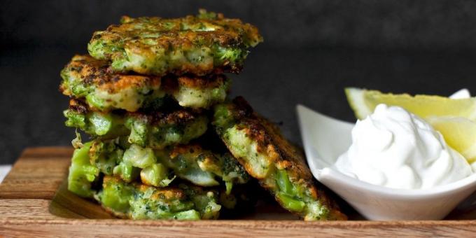 Sklindžiai brokolių su parmezano sūriu: paprastas receptas