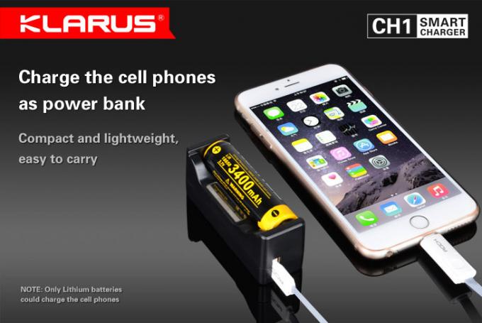 Išorės baterijos: Klarus CH1
