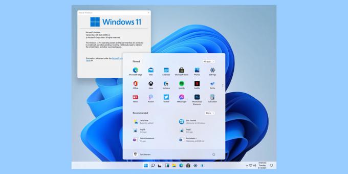„Windows 11“ ekrano kopijos
