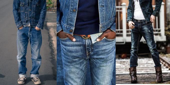 Vintage padėvėtos džinsai vyrams - 2019