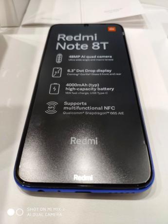Įranga Redmi Note 8T