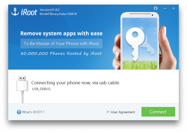 iRoot padėti gauti root-teises