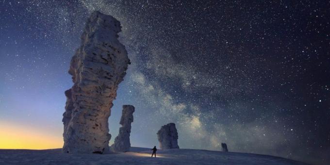 Gražios vietos Rusijoje. ramsčiai atmosferos