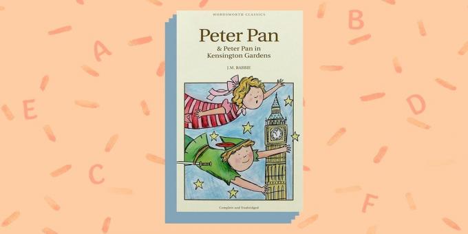 Knygos anglų kalba: «Peter Pan", J. M. Baris