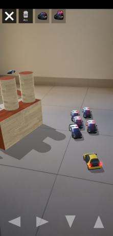 AR Žaislai: policijos automobiliai