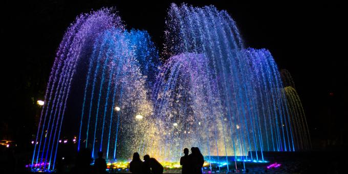 Krasnodaro lankytinos vietos: dainuojantis fontanas