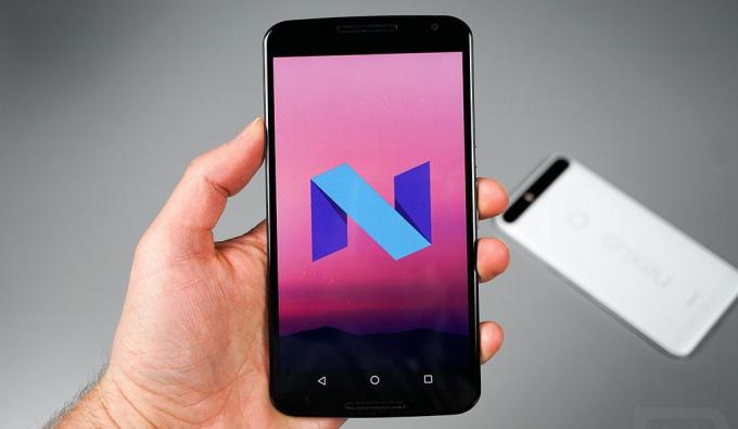 "Nexus visada iki datos versijos" Android "